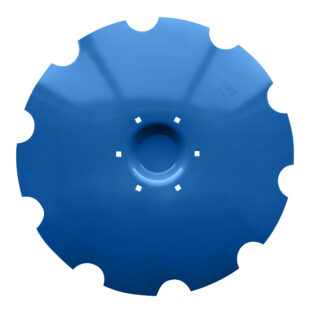 30" Special Crimp Notched Flat Back Disc Blades to Fit Lemken Rubin 9 & 12