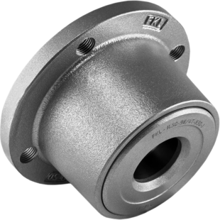 Integrated Flange, Maintenance-Free Bearing For Independent Discs