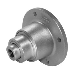 Double row ball bearing with split inner ring