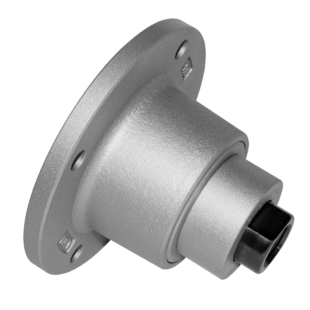 Double row ball bearing with split inner ring