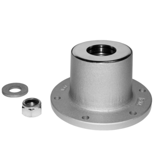 Maintenance-Free Bearing With Integrated Flange For Harsh Tillage