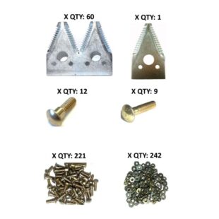 John Deere 600 Series Flex Draper Single Drive Section Refill Kits | Coarse
