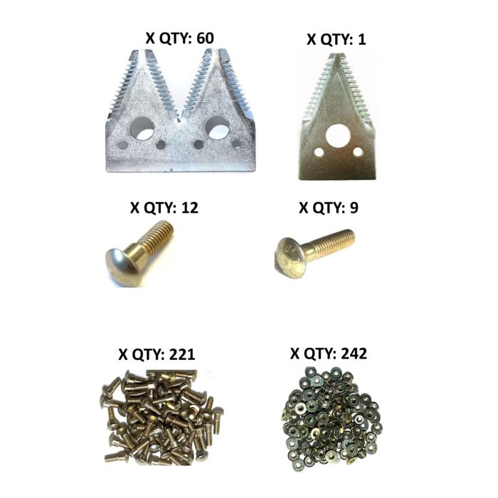 John Deere 600 Series Flex Draper Single Drive Section Refill Kits | Coarse