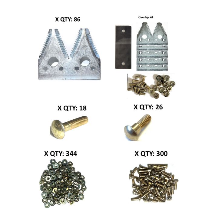 John Deere 600 Series Flex Draper Double Drive Section Refill Kits | Coarse