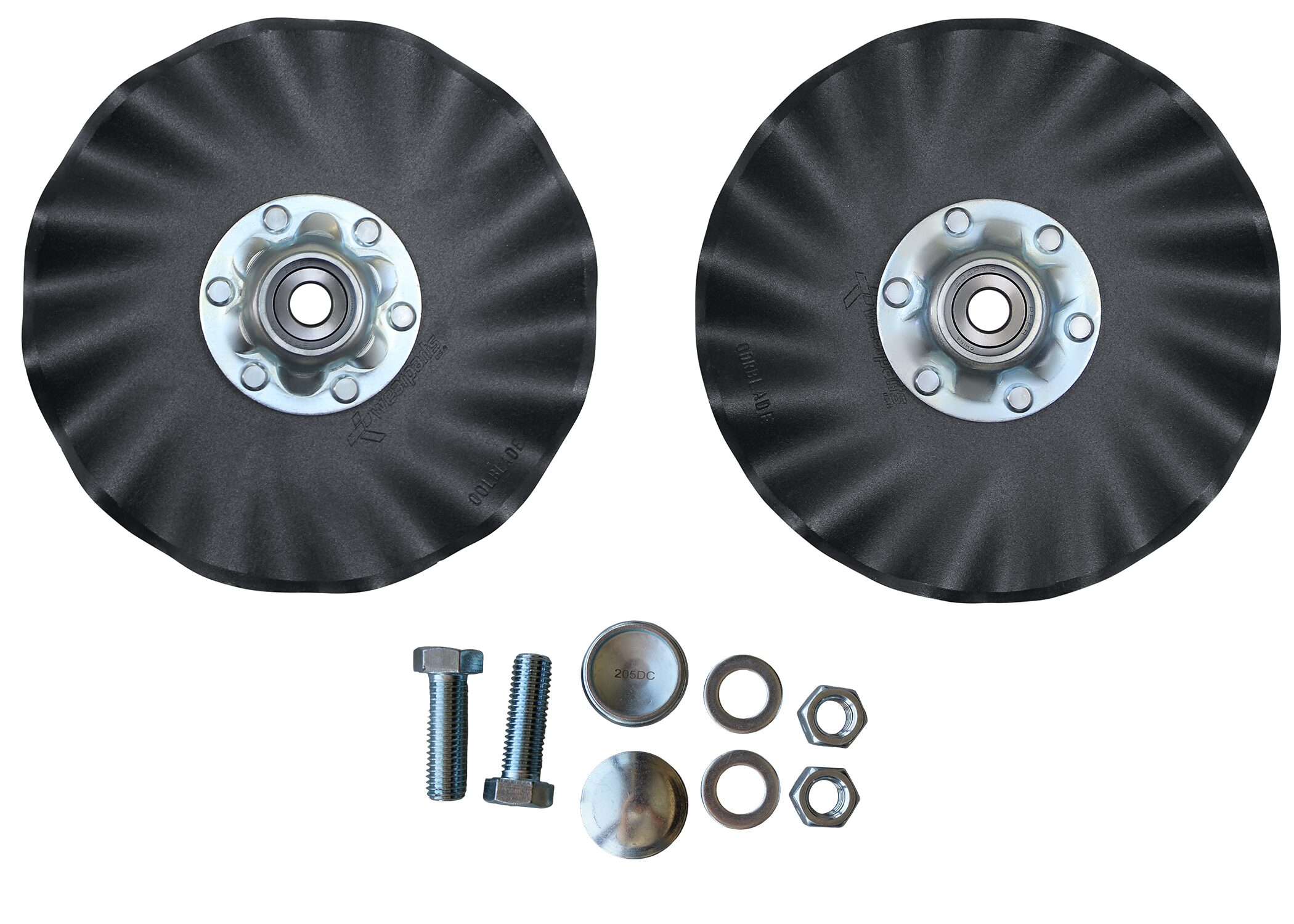 9" Directional Wavy Covering Disc Assembly Kit